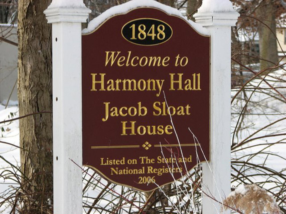 Harmony Hall Sign
